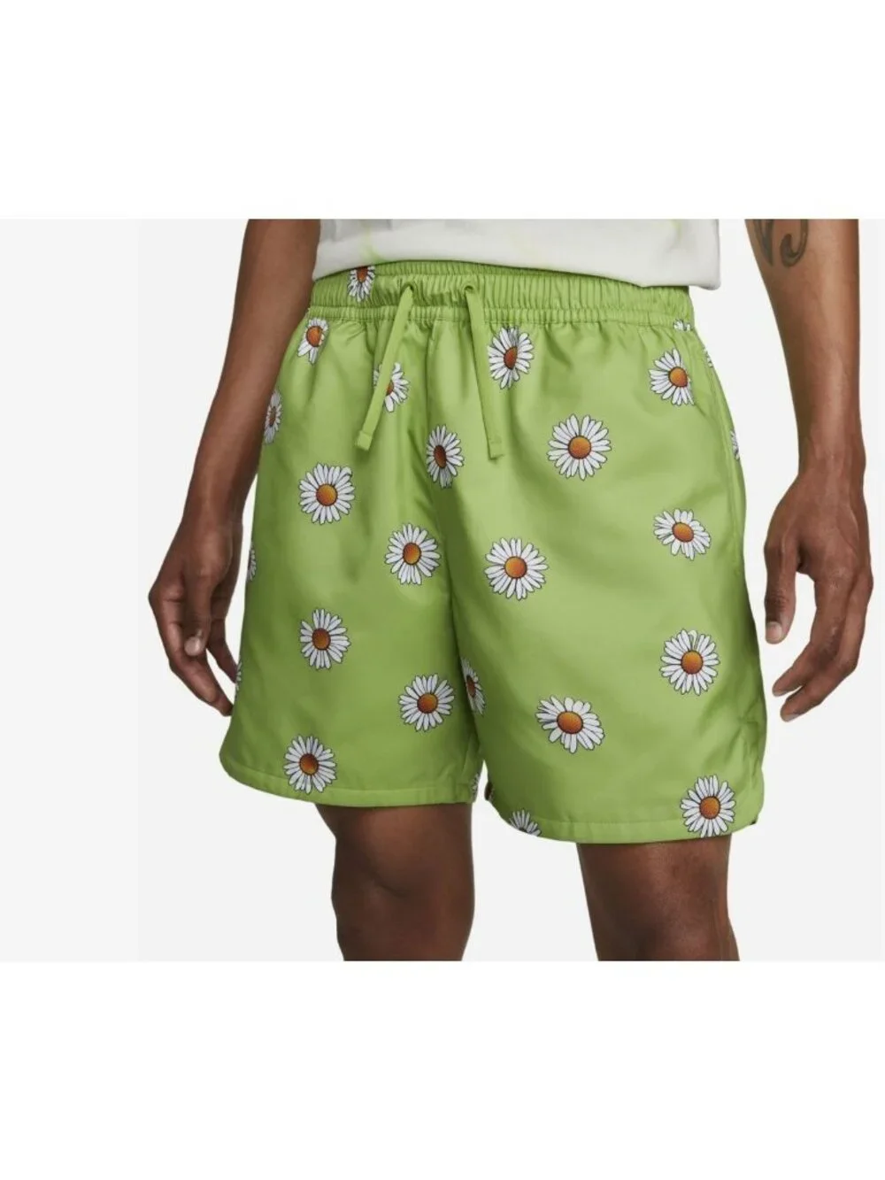 Nike Men's Volley flower Swim Shorts Green Size XXL NEW WITH TAGS!